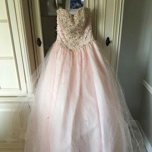 Aspeed Pink Prom Quinceanera Wedding Dress